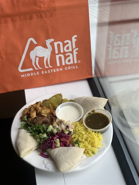 Naf naf grill delivery - 4.2 (23 reviews) Middle Eastern. “Do you like flavorful food? If yes, then you are definitely going to like this spot. I had a stuffed pita with Falafel chopped salad, sumac onion and pickles…” more. Outdoor seating. Takeout. 2. Naf Naf Grill.
